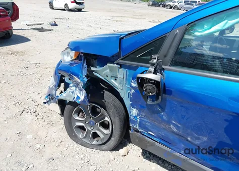 2019 Ford Ecosport S from USA, damaged, VIN MAJ3S2FEXKC268180